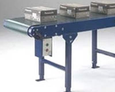Drum drive belt conveyor